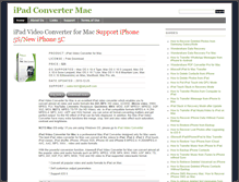 Tablet Screenshot of ipadconverter-mac.com